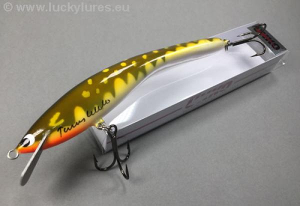 Turus Ukko Original Wobbler, Länge: 20 cm, Pike 154